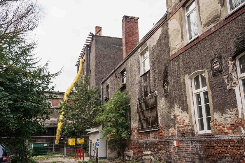 Osiedle Brochów, gdzie zbudowano robotnicze osiedle kolejowe i remizę strażacką, która zostanie wyremontowana