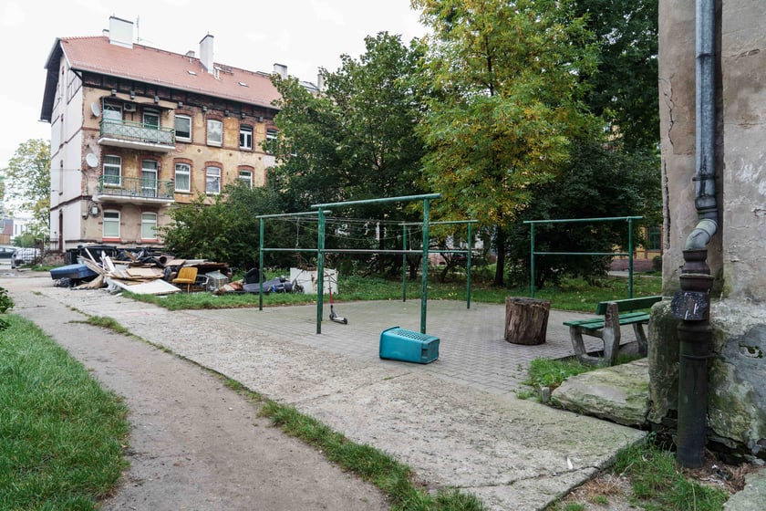 Osiedle Brochów, gdzie zbudowano robotnicze osiedle kolejowe i remizę strażacką, która zostanie wyremontowana