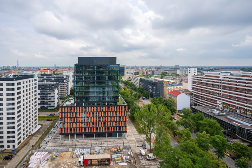 Centrum Południe, nowy biurowiec, 9 czerwca 2022 r.