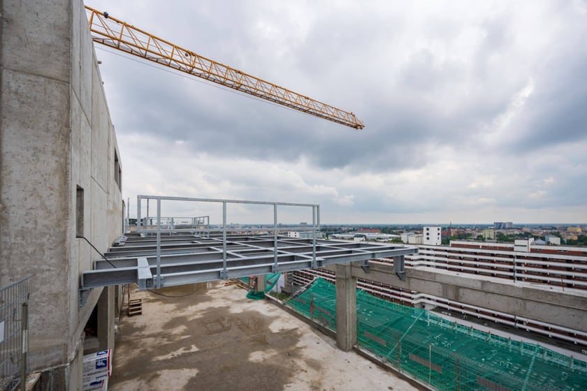 Centrum Południe, nowy biurowiec, 9 czerwca 2022 r.