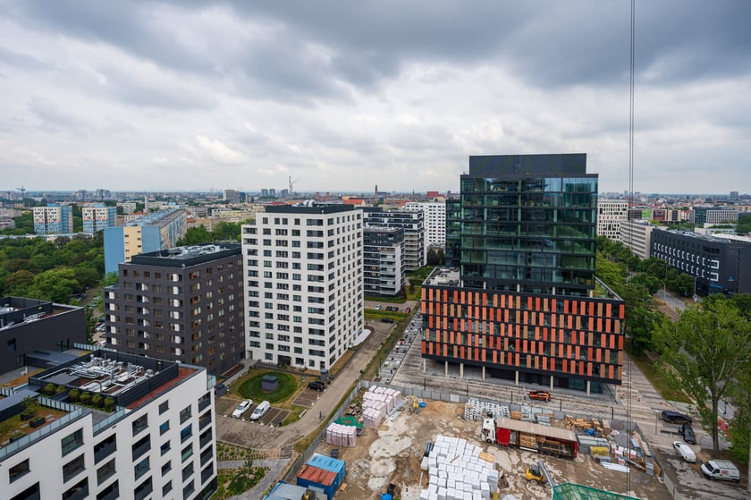 Centrum Południe, nowy biurowiec, 9 czerwca 2022 r.