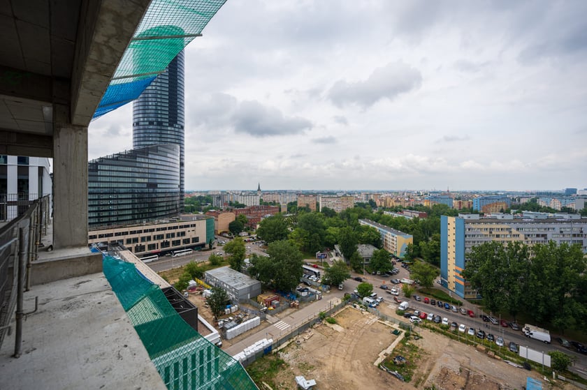 Centrum Południe, nowy biurowiec, 9 czerwca 2022 r.