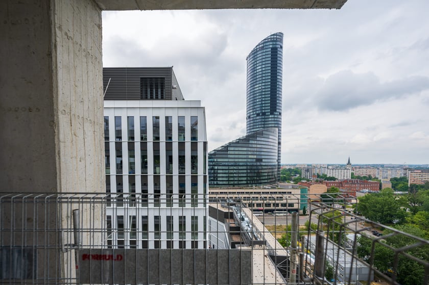 Centrum Południe, nowy biurowiec, 9 czerwca 2022 r.