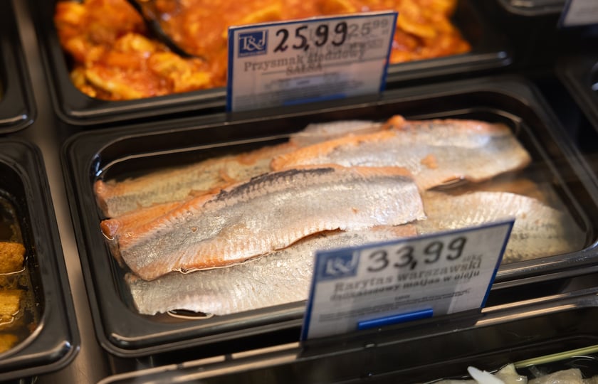 Stoiska i produkty w Hali Targowej