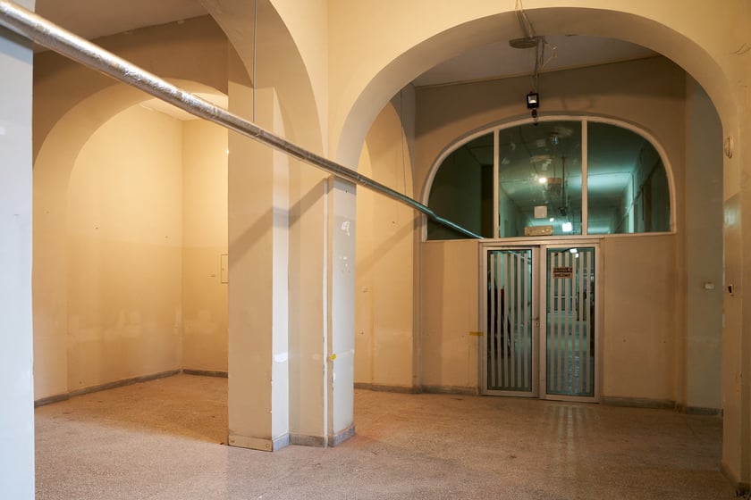 Dawny szpital kolejowy, ruszyła tam buudowa Sudei - nowego osiedla, 4 stycznia 2024 r.