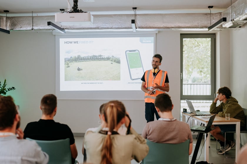 Uczestnicy programu Startup Lunchpad.