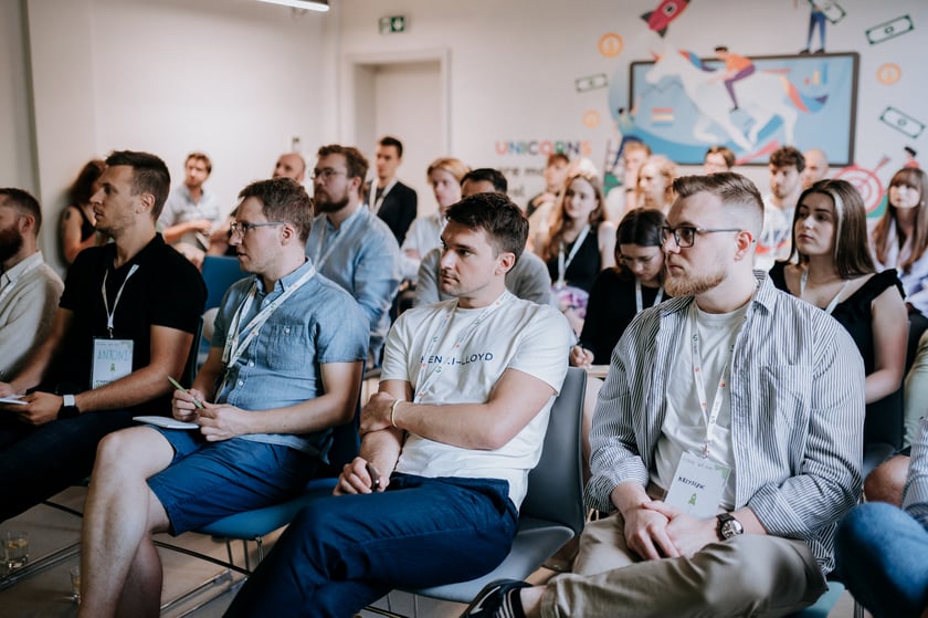 Uczestnicy programu Startup Lunchpad.