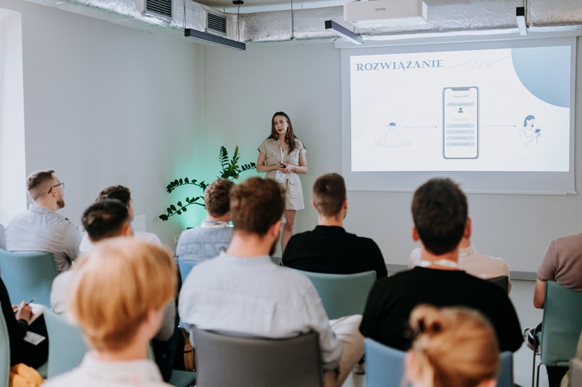 Uczestnicy programu Startup Lunchpad.
