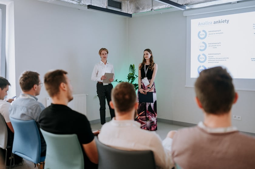 Uczestnicy programu Startup Lunchpad.