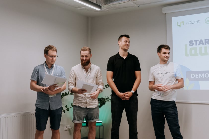 Uczestnicy programu Startup Lunchpad.