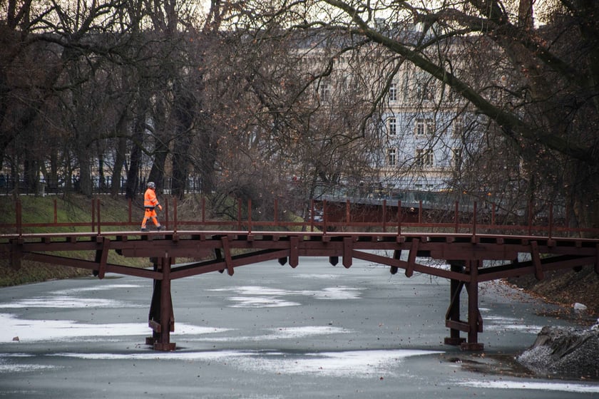 Remontowana Kładka św. Antoniego prawie skończona