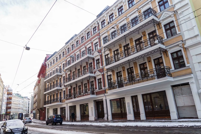 Wyremontowane kamienice przy ul. Szczytnickiej