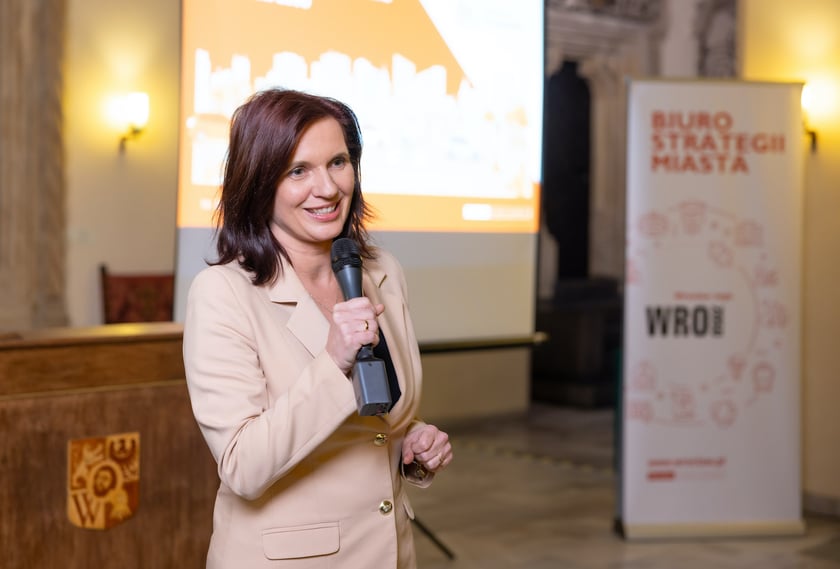 Uczestnicy spotkania  dotyczącego strategii Wrocławia 2050