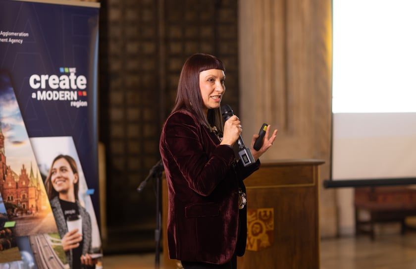 Uczestnicy spotkania  dotyczącego strategii Wrocławia 2050