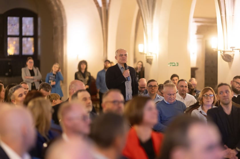 Uczestnicy spotkania  dotyczącego strategii Wrocławia 2050