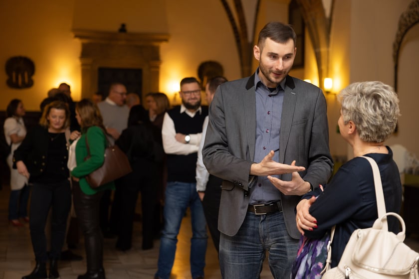 Uczestnicy spotkania  dotyczącego strategii Wrocławia 2050