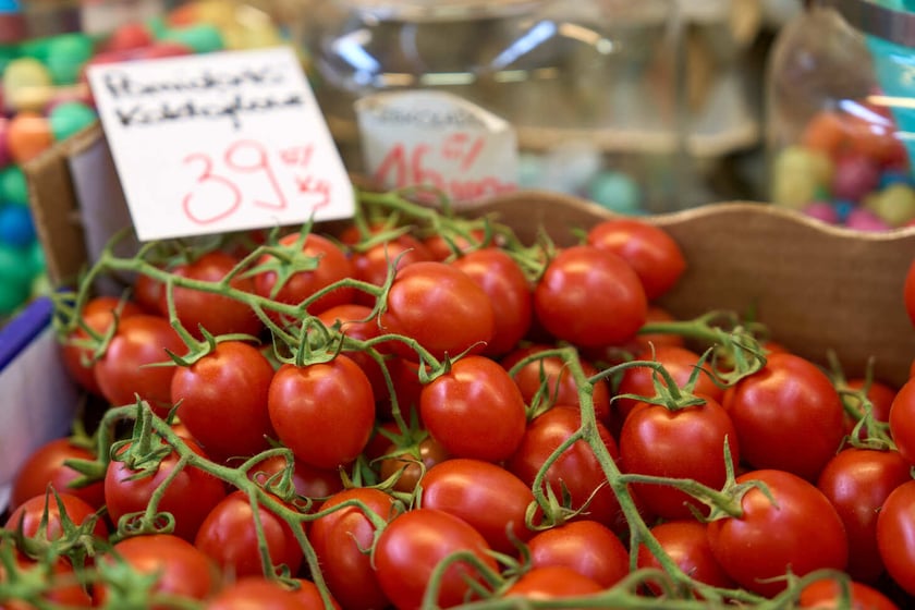 Hala Targowa przy ul. Piaskowej - produkty