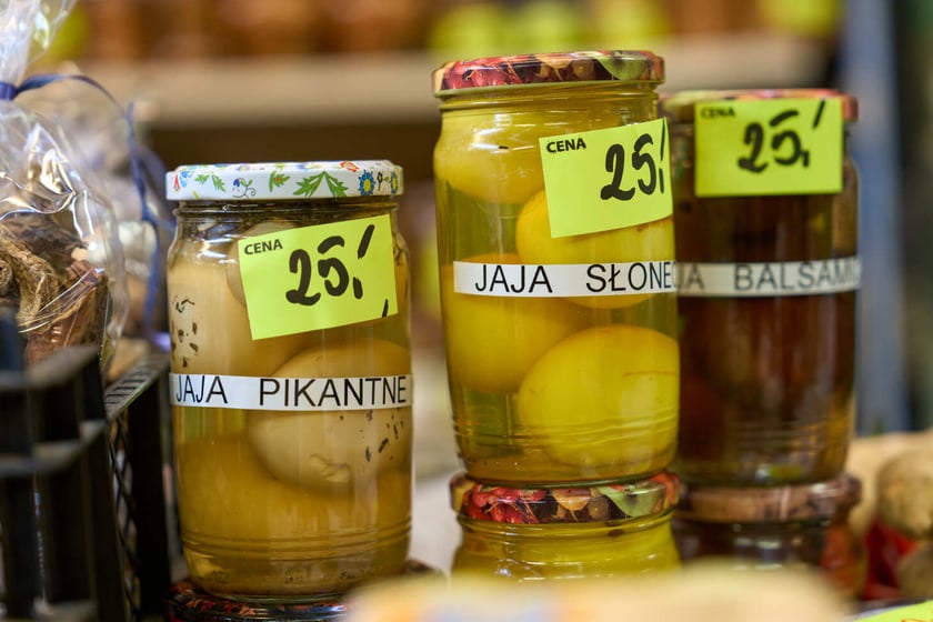 Hala Targowa przy ul. Piaskowej - produkty