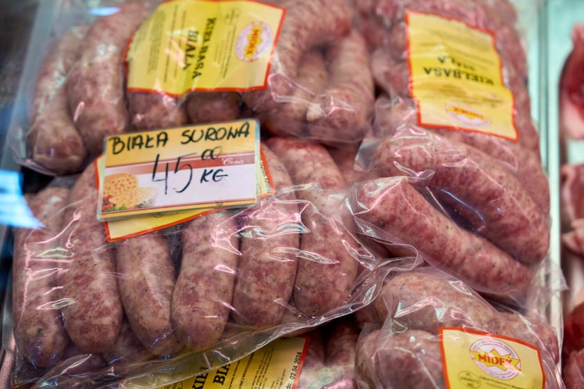 Hala Targowa przy ul. Piaskowej - produkty