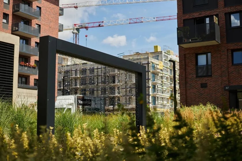 Tak powstaje Port Popowice - jedna z największych nadodrzańskich j inwestycji mieszkaniowych we Wrocławiu.