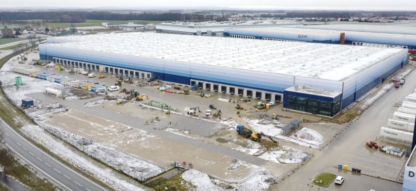 Zdjęcie lotnicze, hale i magazyny Wrocław V Logistics Centre