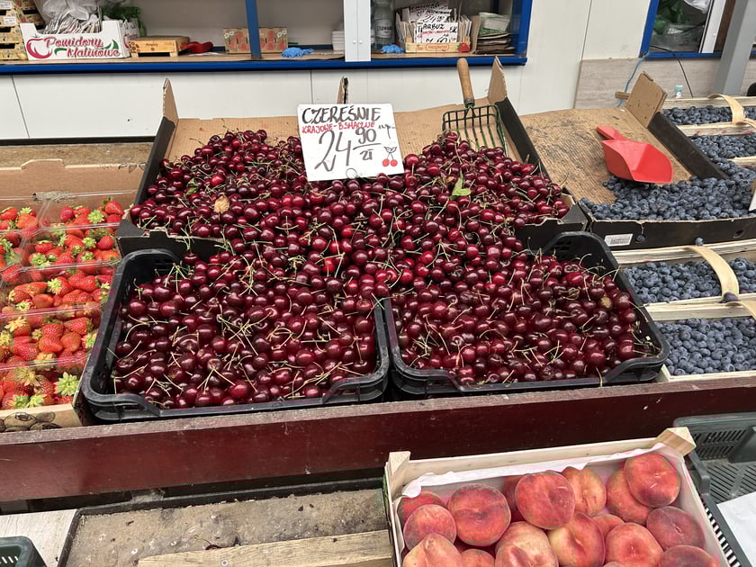 Produkty oferowane na bazarze