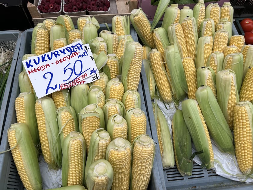 Produkty oferowane na bazarze