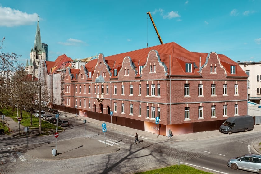Budowa kompleksu Sudea, kwiecień 2025 r.