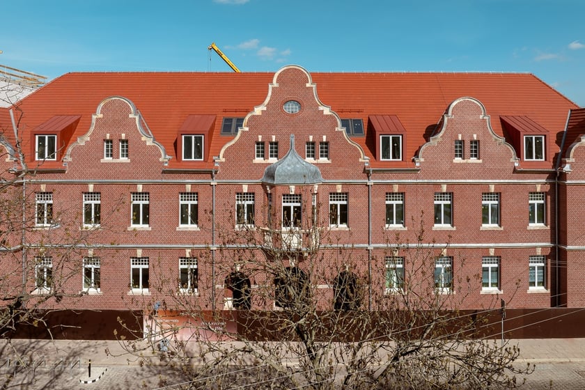 Budowa kompleksu Sudea, kwiecień 2025 r.