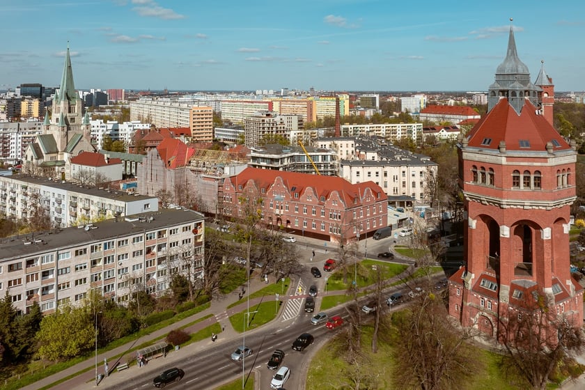 Budowa kompleksu Sudea, kwiecień 2025 r.