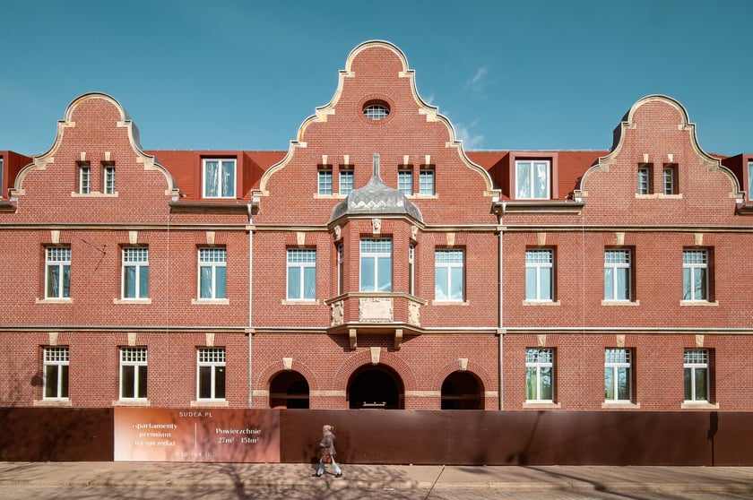 Budowa kompleksu Sudea, kwiecień 2025 r.