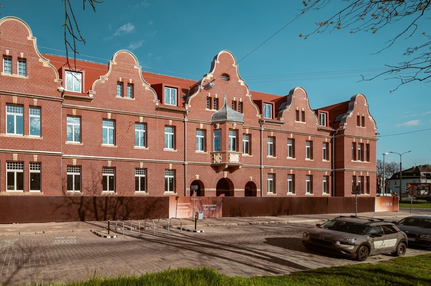 Budowa kompleksu Sudea, kwiecień 2025 r.