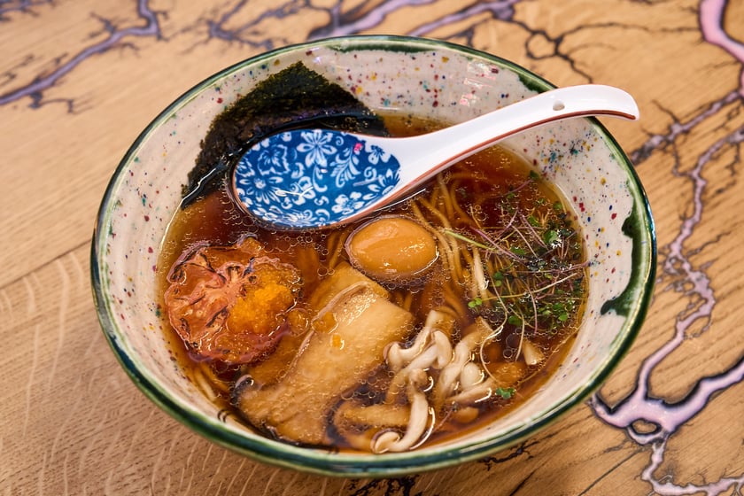 Ramen w Vegan AF Ramen przy ul. Oławskiej