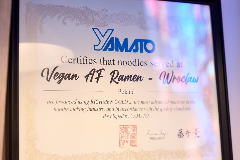 Vegan AF Ramen przy ul. Oławskiej