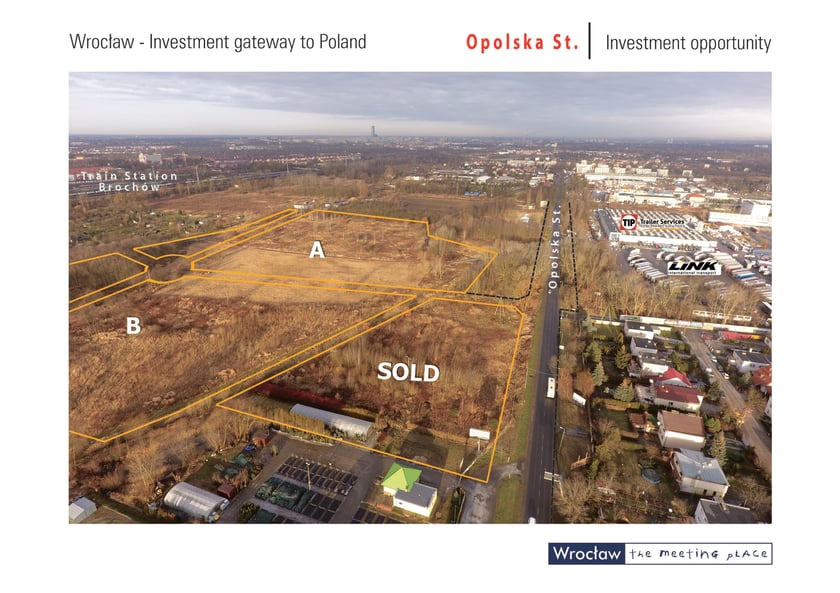 Ulica Opolska, Księże Wielkie, Krzyki - 37 648 mkw.