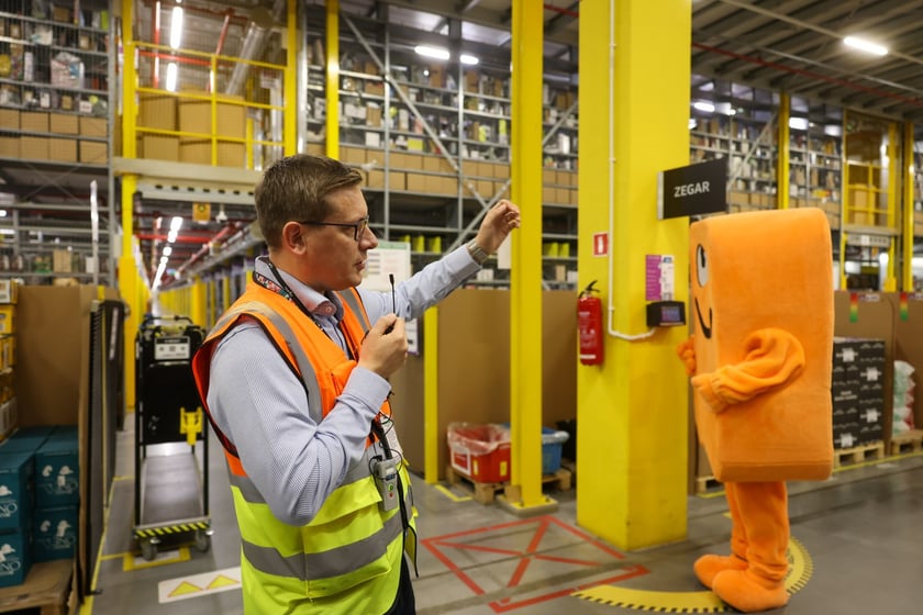 Amazon świętuje 10-lecie działalności w aglomeracji wrocławskiej, 15 października 2024 r.