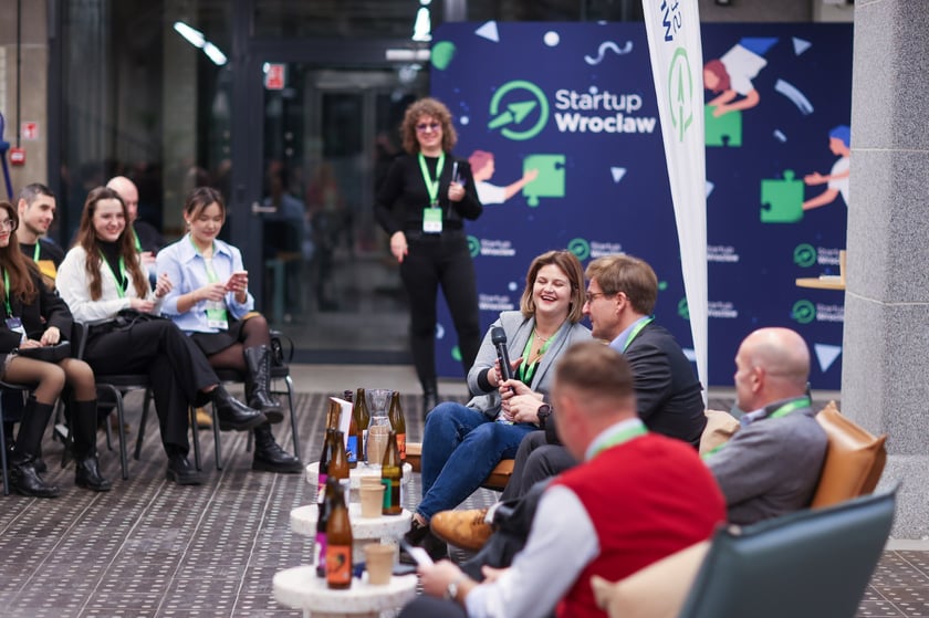 Uczestnicy Startup WRO Meetup.