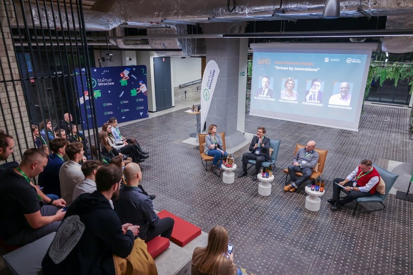 Uczestnicy Startup WRO Meetup.