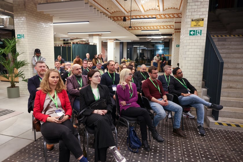 Uczestnicy Startup WRO Meetup.