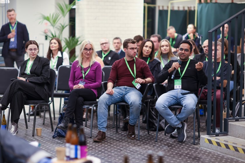 Uczestnicy Startup WRO Meetup.