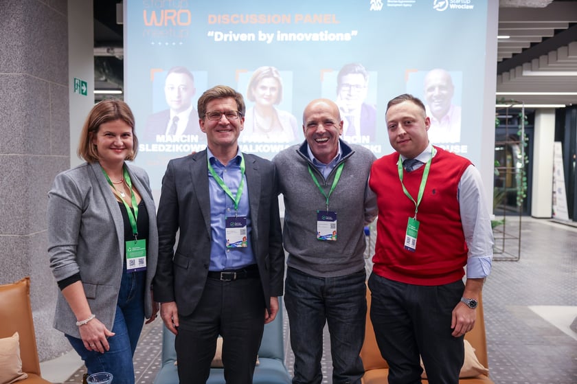 Uczestnicy Startup WRO Meetup.