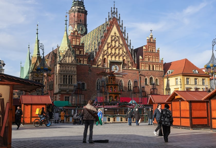 Jarmark Bożonarodzeniowy we Wrocławiu, 25 listopada 2024 r.