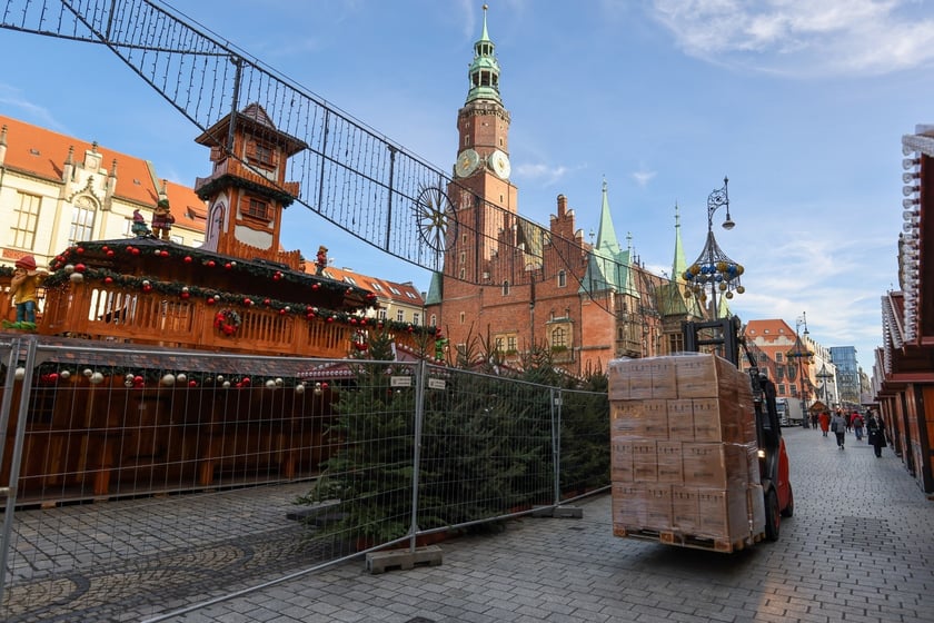 Jarmark Bożonarodzeniowy we Wrocławiu, 25 listopada 2024 r.