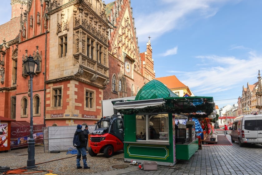 Jarmark Bożonarodzeniowy we Wrocławiu, 25 listopada 2024 r.