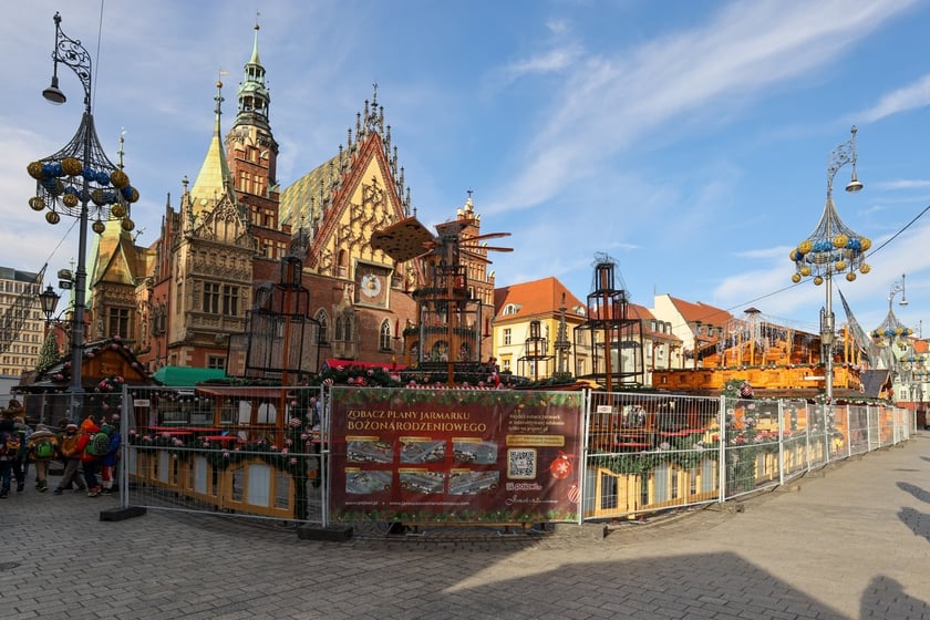 Jarmark Bożonarodzeniowy we Wrocławiu, 25 listopada 2024 r.