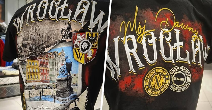 Mój dawny Wrocław na koszulkach. T-shirty z historycznym i współczesnym Wrocławiem