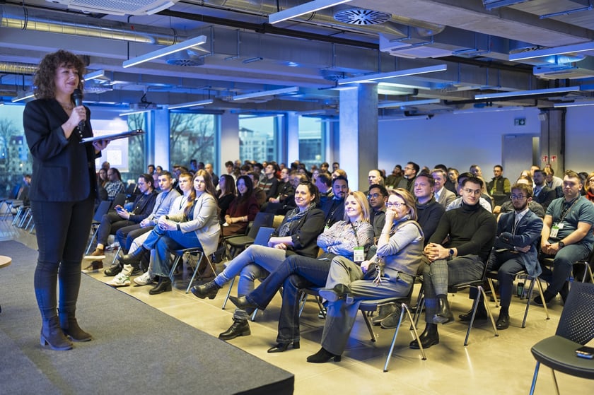 Uczestnicy Startup WRO Meetup.