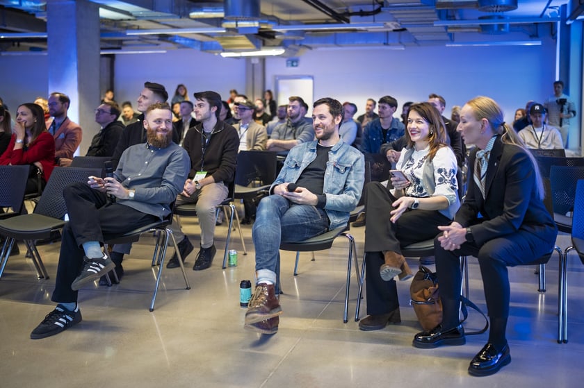 Uczestnicy Startup WRO Meetup.