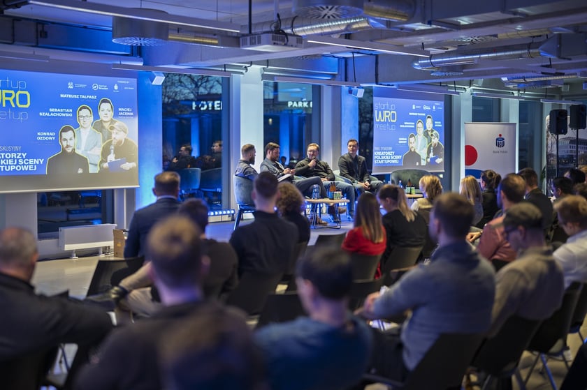Uczestnicy Startup WRO Meetup.