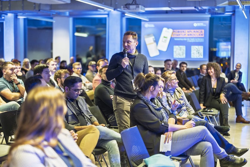 Uczestnicy Startup WRO Meetup.